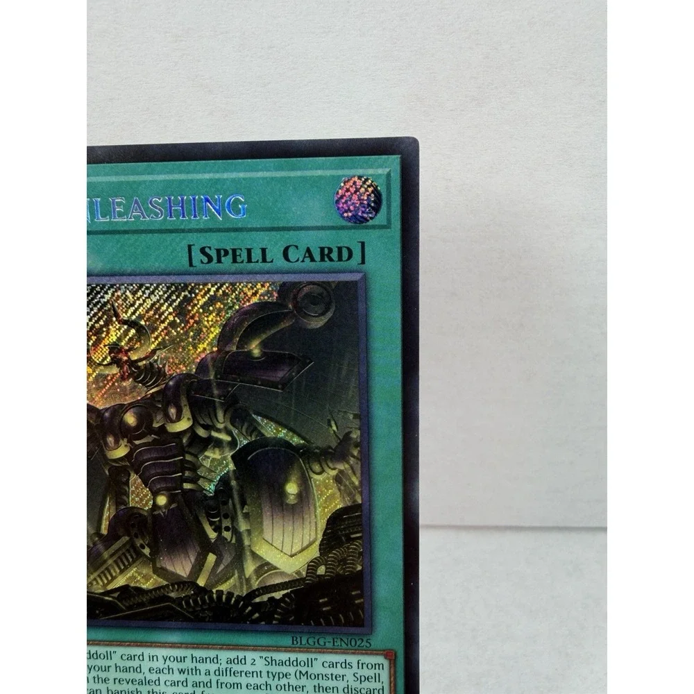 Yugioh Void Unleashing BLGG-EN025 Secret Rare 1st Edition Near Mint